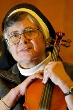 Sr. Laurel, musician and 'hermit' nun